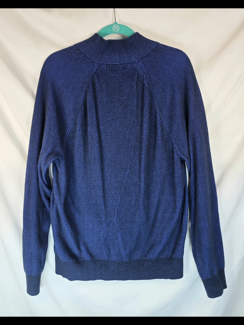 Banana Republic Men's Smart-Casual Preppy Melange Coloring Ribbed Sweater Size L